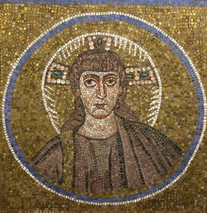 Portrait of Christ, Byzantine by Unbekannt