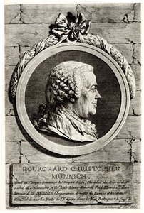 Portrait of Count Burkhard Christoph von Münnich