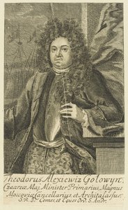 Portrait of Count Feodor Alekseyevich Golovin, 1706 by Unbekannt