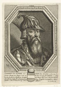 Portrait of Duke Godfried I van Leuven by Unbekannt