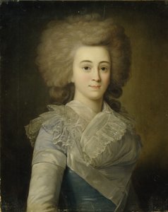 Portrait of Elisaveta Alexandrovna Stroganova, 1745-1831, 1770s