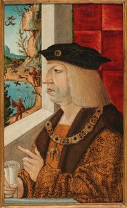 Portrait of Emperor Maximilian I 1459-1519, 16th century by Unbekannt