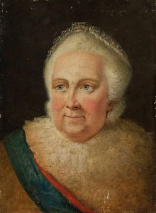 Portrait of Empress Catherine II 1729-1796, End 1790s