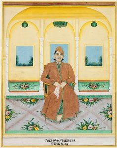 Portrait of Ganadhar Prasad, 1881 by Unbekannt