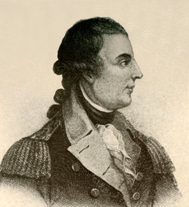 Portrait of General Montgomery, showing a black silk stock, hair in queue by Unbekannt