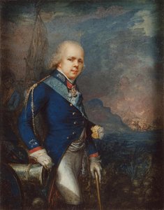 Portrait of Grand Duke Constantine Pavlovich of Russia before the Battle of Novi by Unbekannt