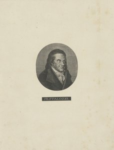 Portrait of Johann Heinrich Pestalozzi by Unbekannt