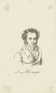 Portrait of Joseph Hormayr, Baron zu Hortenburg