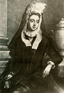 Portrait of Lady Fenwick, Showing Widows Mourning, 1695