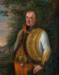 Portrait of Leopold Pálffy in a Landscape