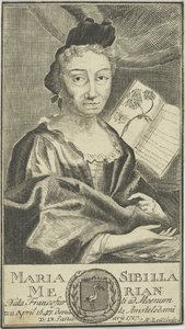 Portrait of Maria Sibylla Merian