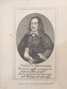 Portrait of Mathew Stevenson by Unbekannt