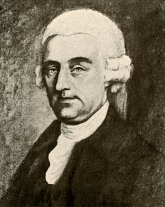 Portrait of Nathaniel Appleton of Boston, in white wig with puffs by Unbekannt