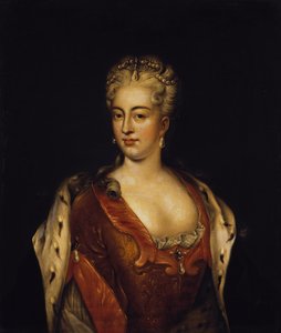 Portrait of Princess Charlotte Christine of Brunswick-Wolfenbüttel, wife of Tsarevich Alexei of Russia