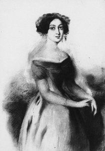 Portrait of Princess Nino Chavchavadze, c. 1830