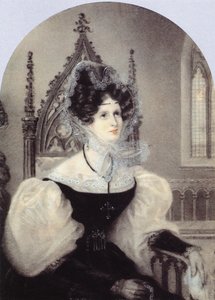 Portrait of Princess Zinaida Alexandrovna Volkonskaya 1792-1862
