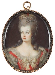 Portrait of Queen Marie Antoinette of France 1755-1793, Mid 18th century