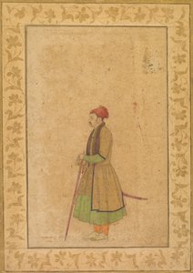 Portrait of Raja Ram Singh of Amber with a Deccan Sword