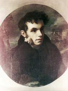 Portrait of Vasily Zhukovsky, Poet and Friend of Alexander Pushkin, painting by O. Kiprensky