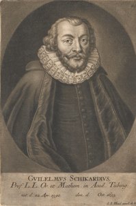 Portrait of Wilhelm Schickard
