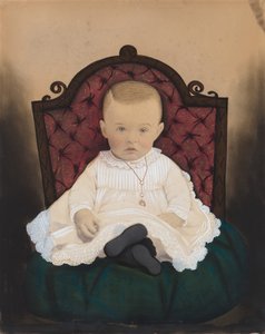 Portrait of a Baby, 1880s by Unbekannt