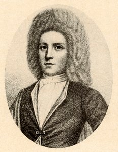 Portrait of a boy in periwig, Massachusetts Colony by Unbekannt