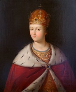 Portrait of the Regent Sofia Alexeyevna by Unbekannt