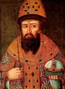 Portrait of Tsar Michail I Fyodorovich of Russia, 1596-1645, early 17th century
