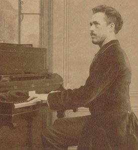 Portrait of the composer Benjamin Godard by Unbekannt