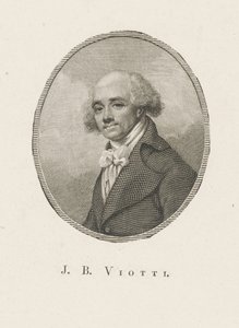 Portrait of Giovanni Battista Viotti, Composer (1755-1824) by Unbekannt
