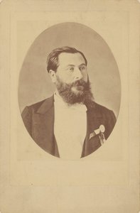 Portrait of the Composer Léo Delibes, ca. 1885 by Unbekannt