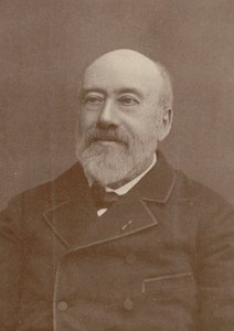 Portrait of the composer and chansonnier Gustave Nadaud, 1880 by Unbekannt