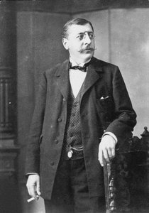 Portrait of the conductor and composer Felix Mottl