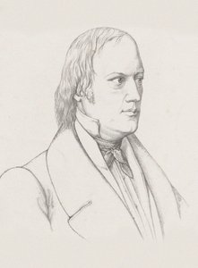 Portrait of the conductor and composer Johann Nepomuk Schelble