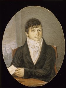Portrait of the dancer, ballet master and script writer Ivan Valberkh by Unbekannt