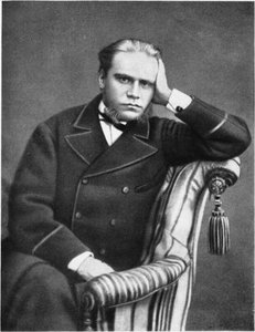 Portrait of the Lawyer and Author Anatoli Fyodorovich Koni 1844-1927, 1870s