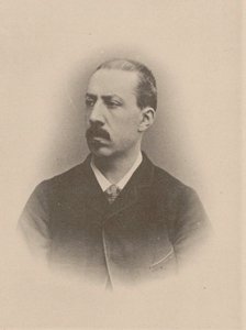 Portrait of the organist and composer Charles-Marie Widor, 1870-1875