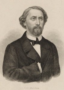 Portrait of the pianist and composer Julius Schulhoff, 1860
