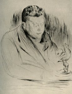 Portrait of the Sculptor Alfred Gilbert by Unbekannt