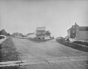 Position Held by Union Sharpshooters at Gettysburg, Pennsylvania, c1897