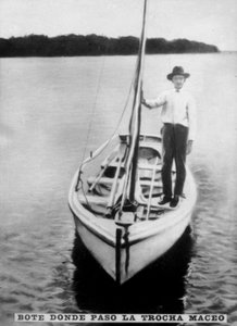 Postal Boat and the Trocha, 1890s-1920s by Unbekannt