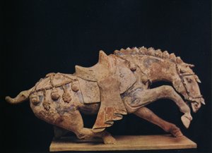 Pottery Figure of a Horse - Tang Dynasty