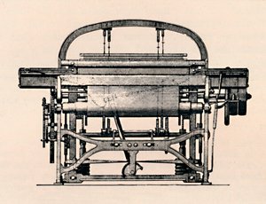 Power Loom Front View, 1836, 1904
