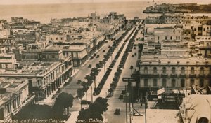 Prado and Morro Castle, Havana, Cuba