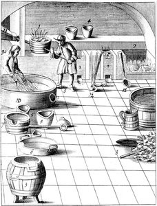 Preparation of Copper and Silver to be Alloyed for Production of Coins by Unbekannt