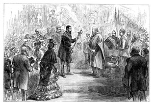 Presentation of a Sword to Giuseppe Garibaldi at the Crystal Palace, 1864, Late 19th Century