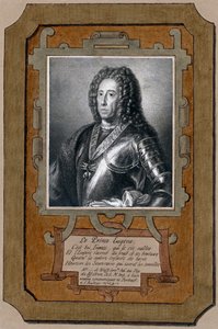 Prince Eugene of Savoy, general in the Austrian army by Unbekannt