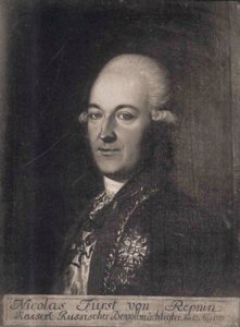 Prince Nikolai Vasilyevich Repnin, 18th century