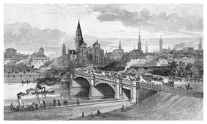 Princes Bridge, Melbourne, Victoria, Australia