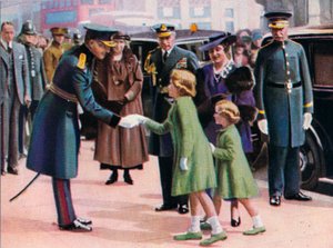 Princesses Elizabeth and Margaret c.1935